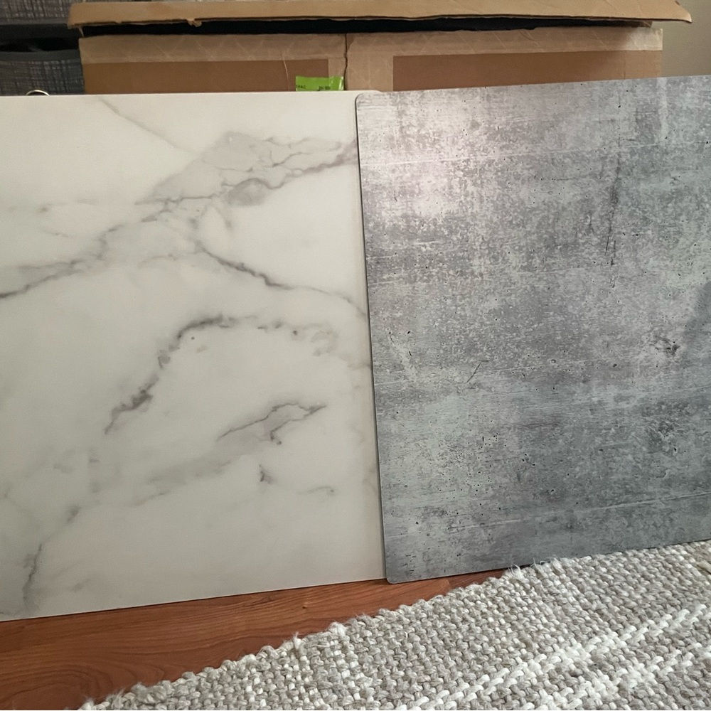 23” x 23” set of 2 replica surfaces